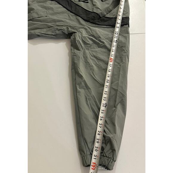 Vintage 1990 Skilcraft Gray/Black ARMY Reflective Lined, Windbreaker Jacket- L - Picture 8 of 10